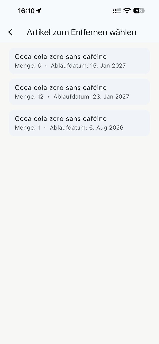 Artikel ohne Barcode ausbuchen